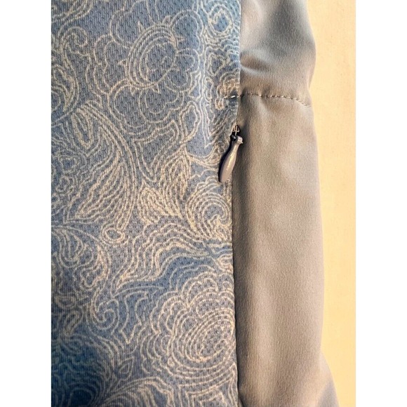 Columbia Womens Tank Top Shirt Blue Sleeveless Crew Neck Built In Bra Stretch XL - Picture 6 of 8